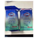 NEW 2PK Clorox On the Go Wipes