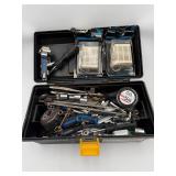 16ï¿½ Tool Box w/ Mixed Hand Tools (Used)