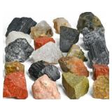 New $52  Mixed Raw Stones For Jewelry...
