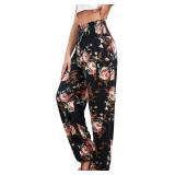 NEW $32 (M) Women's Floral Harem Pants w/Pockets