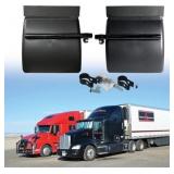 New $152 NEW Pair Black Poly Quarter Fenders...