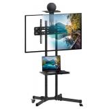 New $288 NEW Mount-It! TV Cart Mobile TV Stand...