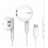 NEW USB C Wired Headphones w/Mic