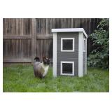 $250 NEW New Age Pet ECOFLEX Outdoor Cat Townhouse