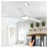 $110 Conciseer Modern Ceiling Fans with Lights