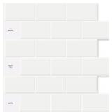$40 STICKGOO 10-Sheet Peel and Stick Subway Tile B