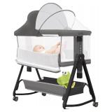 New $126 NEW Baby Bassinet, 3 in 1 Bedside...