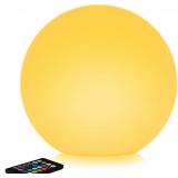 NEW $106 (12 Inch) Solar Glowing Ball Light