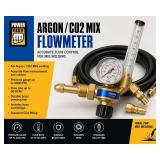 Power Fist Argon CO2 Flowmeter (New)