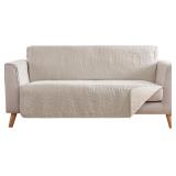 $95 Beige Loveseat Covers for 2 Cushion Couch