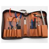 Precision Tool Kit w/ Sockets & Leather Case