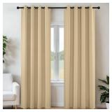 New $48 Joydeco Blackout Curtains 72 Inch...