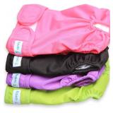New $33 NEW Teamoy 4 Pcs Reusable Diaper Wrap...