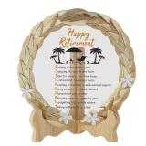 NEW $39 Elegant Retirement Keepsake w/Stand