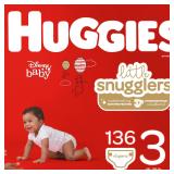 $60 Huggies Little Snugglers Baby Diapers