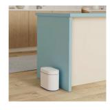 $33 ELPHECO Mini Trash Can with Lid Small