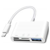 NEW 4-in-1 Lightning to SD Card Reader