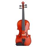 DAMAGED $160 Spruce Maple 1/8 Size Violin Set