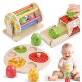 New $42 Montessori Toys for 1 Year Old, Wooden...
