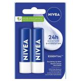 NEW 6pcs NIVEA Lip Care Essential