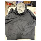 New (L) Champion Black Hoodie