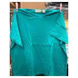 (M) Teal Cotton T-Shirt