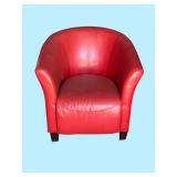 Excellent quality, Red, faux leather chair