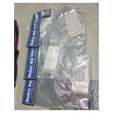 SEALED 3PK Clear Gift Bags w/6' Pull (22'x25')