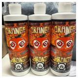 NEW (16oz) 3pk Orange Chronic Glass Cleaner