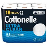 SEALED (18pk) Cottonelle Ultra Clean Toilet Paper