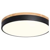 New $100 NEW Modern Dimmable Wood LED Ceiling...