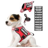 New $36 (Red XS) Service Dog Vest Harness and...