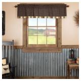 SEALED Kettle Grove Block Border Valance 60'x16'
