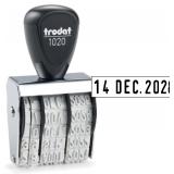 Used USED Trodat 1020 Manual Date Stamp, 12...