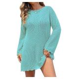 NEW $35 (Small)Teal Women's Swim Cover Up Dress