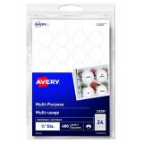 New NEW AVERY Multi-Purpose Removable Labels,...