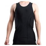 NEW $30 (S) Men's Padded Compression Shirt