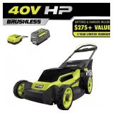 New $407 RYOBI 40V HP Brushless 20 in. Cordless...