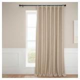 SEALED $61 Extra Wide Room Darkening Curtain 100'