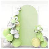 New $34 6ft Green Wedding Arch Cover