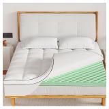 SEALED $160 Lazyzizi Memory Foam Mattress...