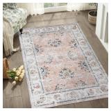USED $65 (4x6ft) JINCHAN Area Rug