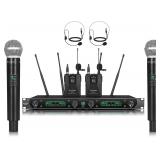 New $200 UHF Wireless Microphone System,with 2...