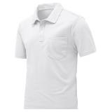 (XL) Hing Shing Mens Golf Shirts Short Sleeve