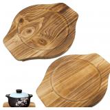 SEALED $30 2PK Wooden Hot Plate Pot Mats