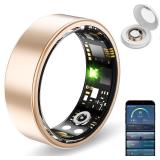 $37 Smart Ring: Health & Fitness Tracker (Gold)