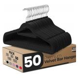 New Utopia Home Premium Velvet Hangers 50 Pack...