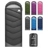 USED $45 grey and black Bahay sleeping bag