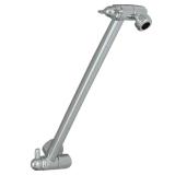 New $37 10-4/5 in. Adjustable Shower Arm in Chrome