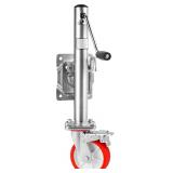 New $89 1200 lbs Trailer Jack with Wheel,Brake...